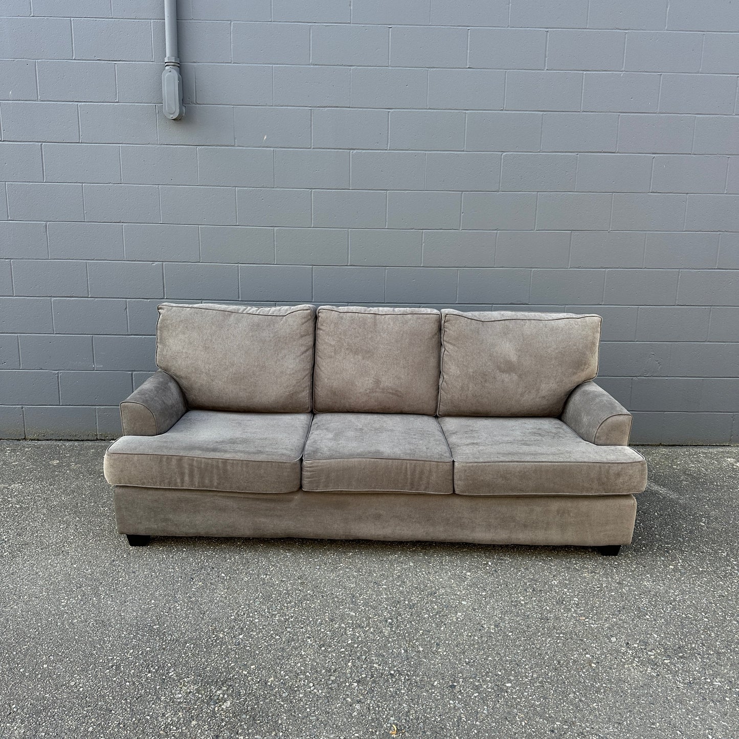 Grey 3-Seats Couch