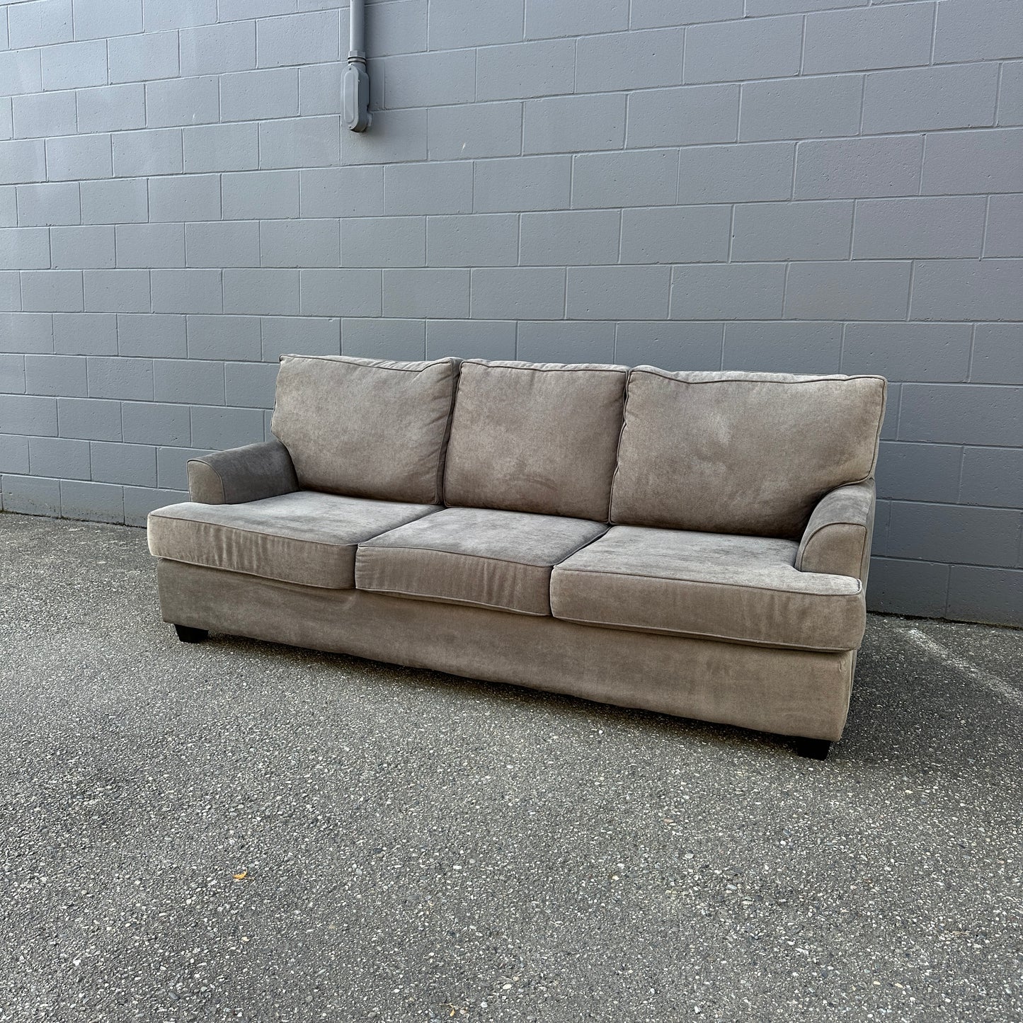Grey 3-Seats Couch