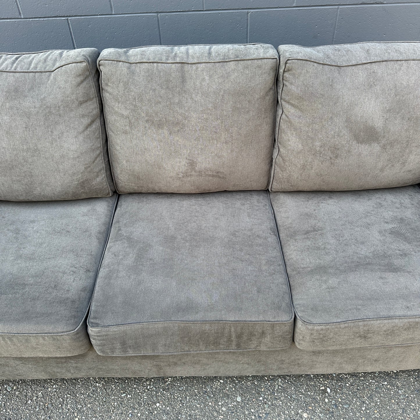 Grey 3-Seats Couch