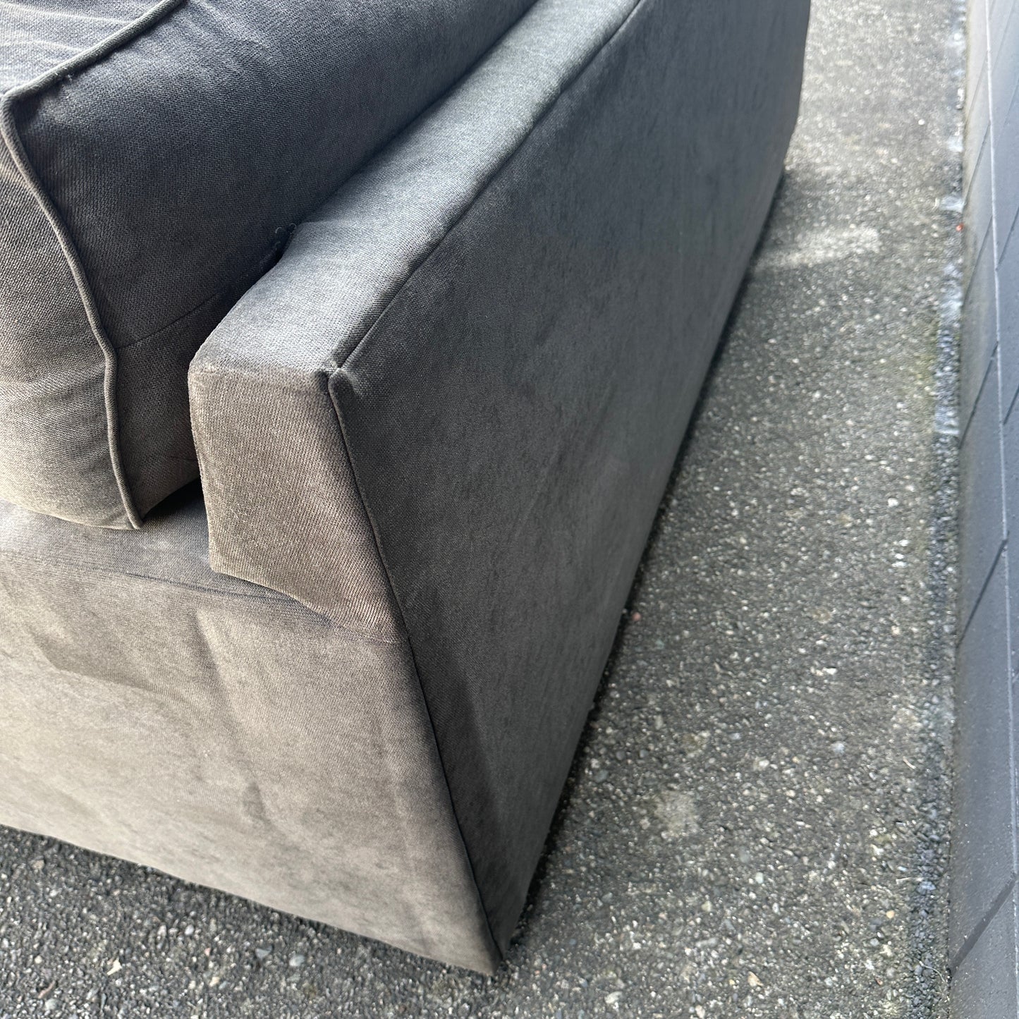 Grey 3-Seats Couch