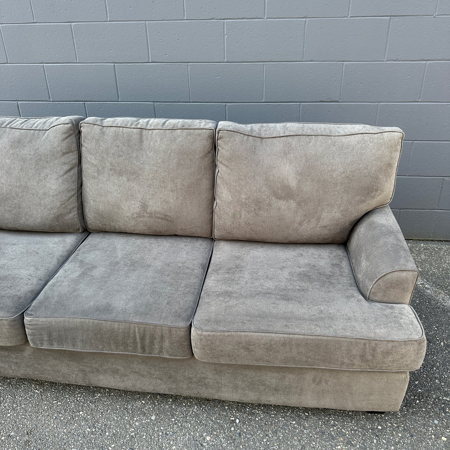 Grey 3-Seats Couch