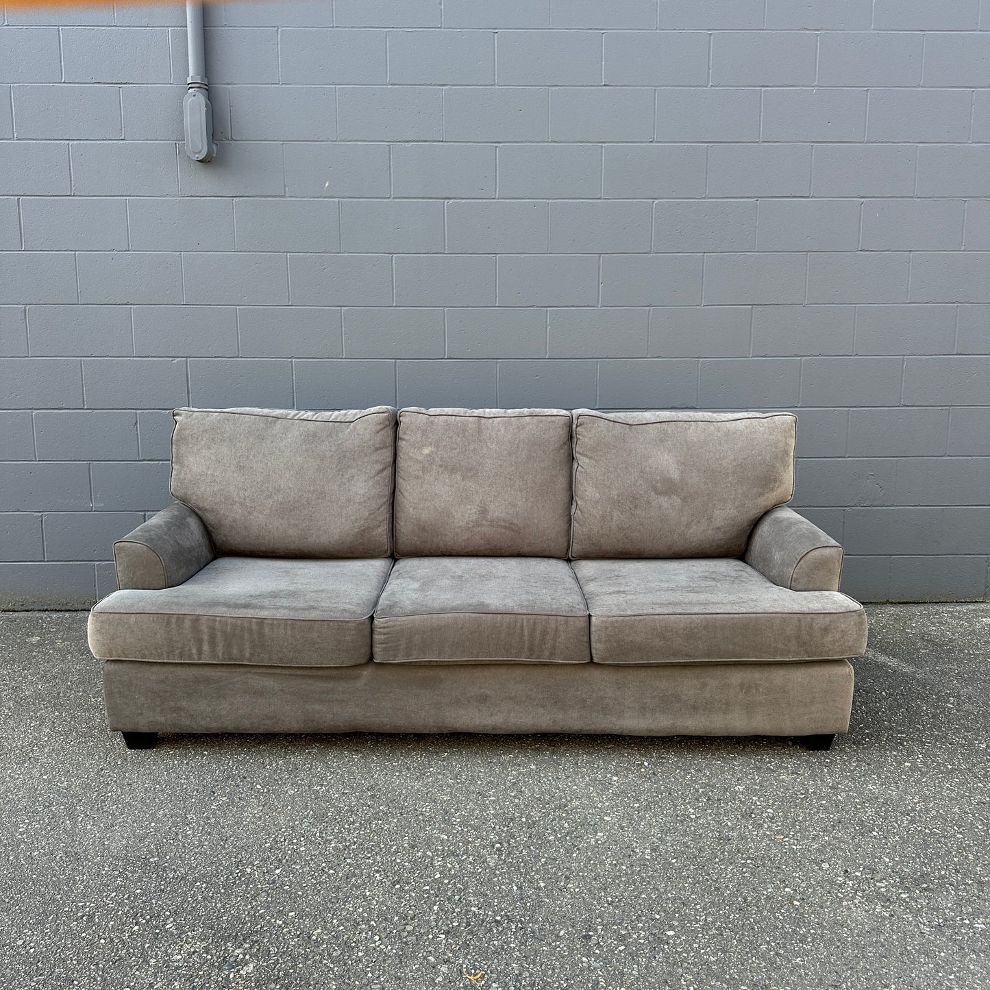 Grey 3-Seats Couch