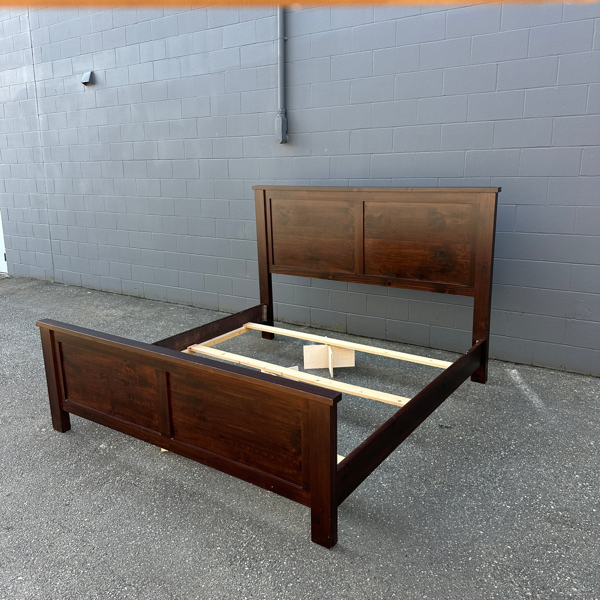 Solid Wood Bed - King