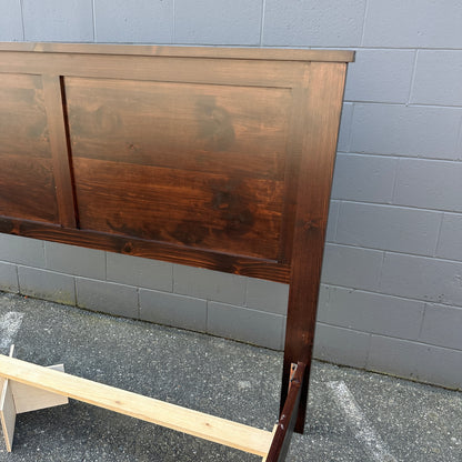 Solid Wood Bed - King