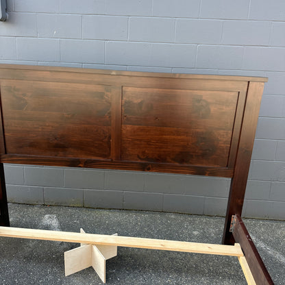 Solid Wood Bed - King