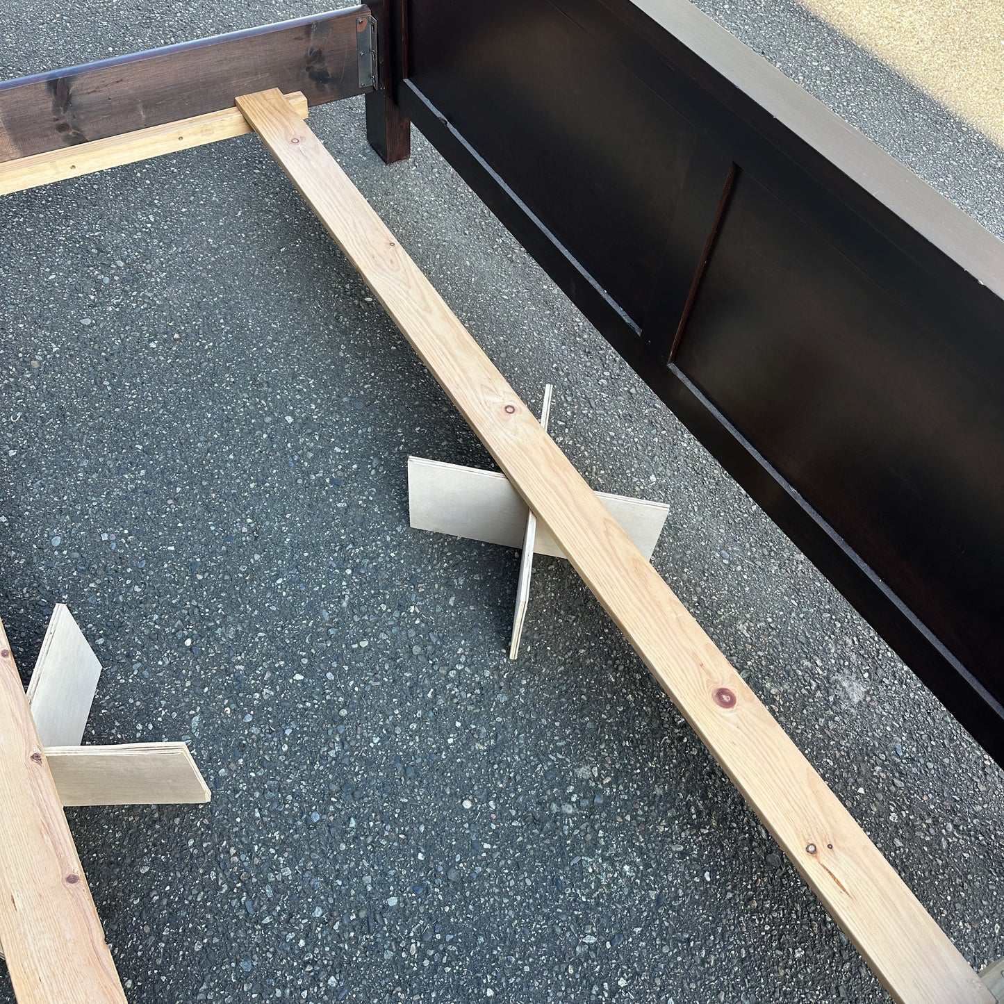 Solid Wood Bed - King