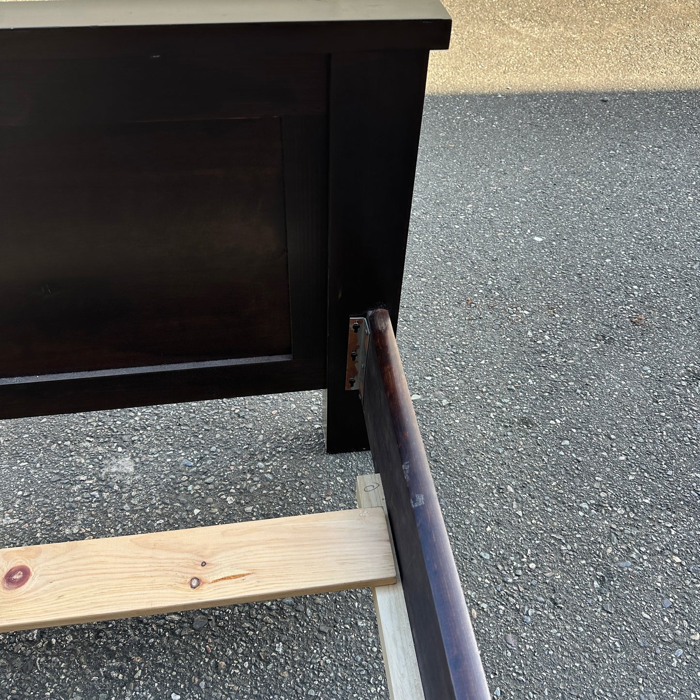 Solid Wood Bed - King