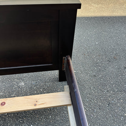 Solid Wood Bed - King