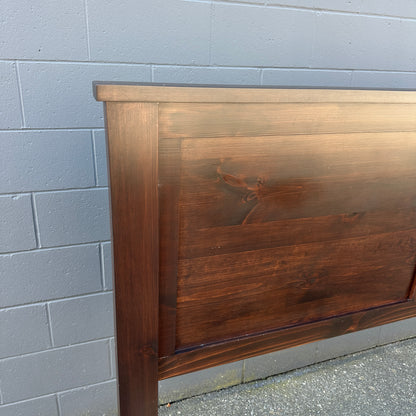 Solid Wood Bed - King