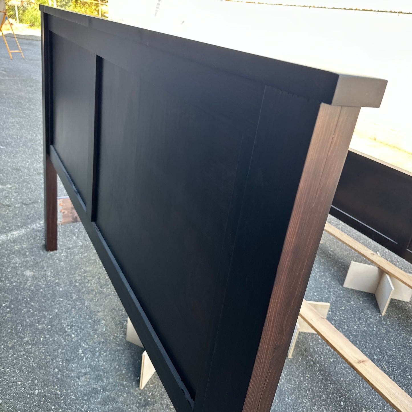 Solid Wood Bed - King