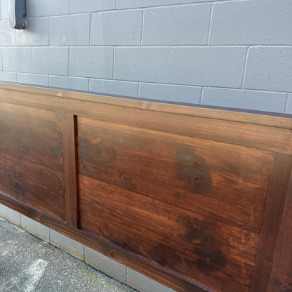 Solid Wood King Bed with Box Springs