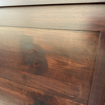 Solid Wood Bed - King
