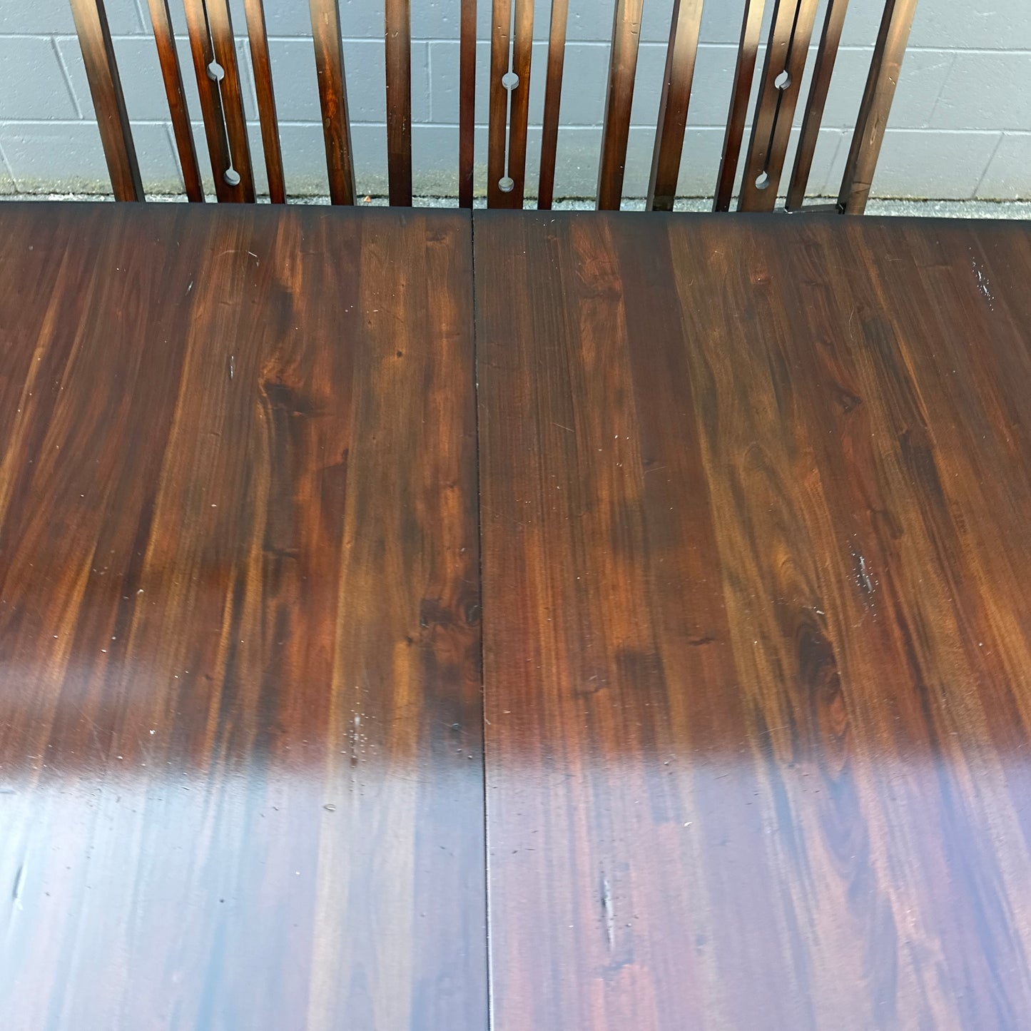 A-America Wood Dining Set with 8 Chairs