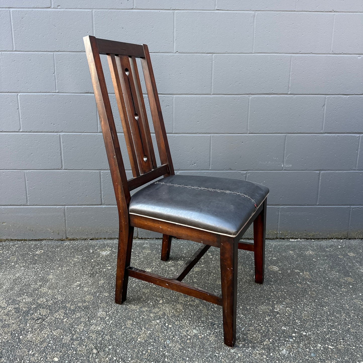 A-America Wood Dining Set with 8 Chairs