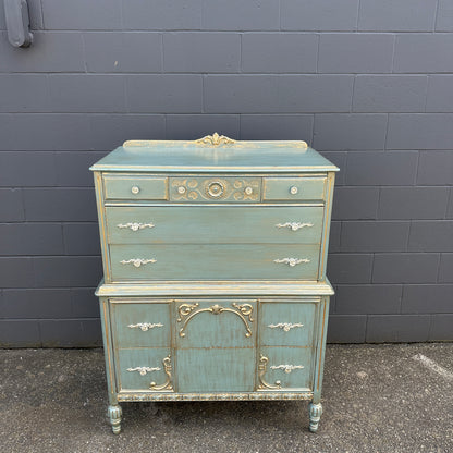 Bell&Co French Provincial Highboy Dresser