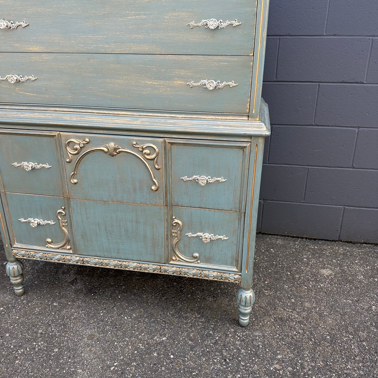 Bell&Co French Provincial Highboy Dresser