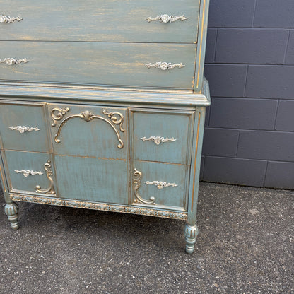 Bell&Co French Provincial Highboy Dresser