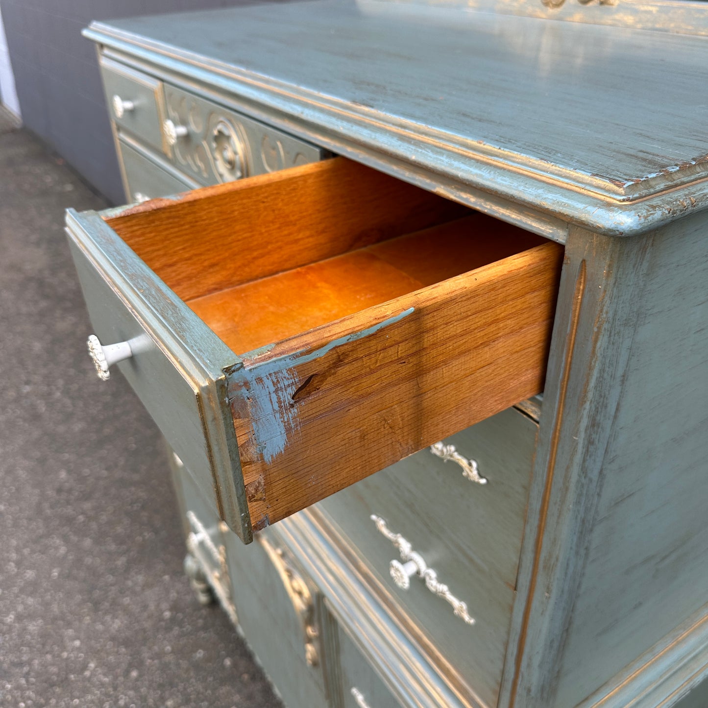 Bell&Co French Provincial Highboy Dresser