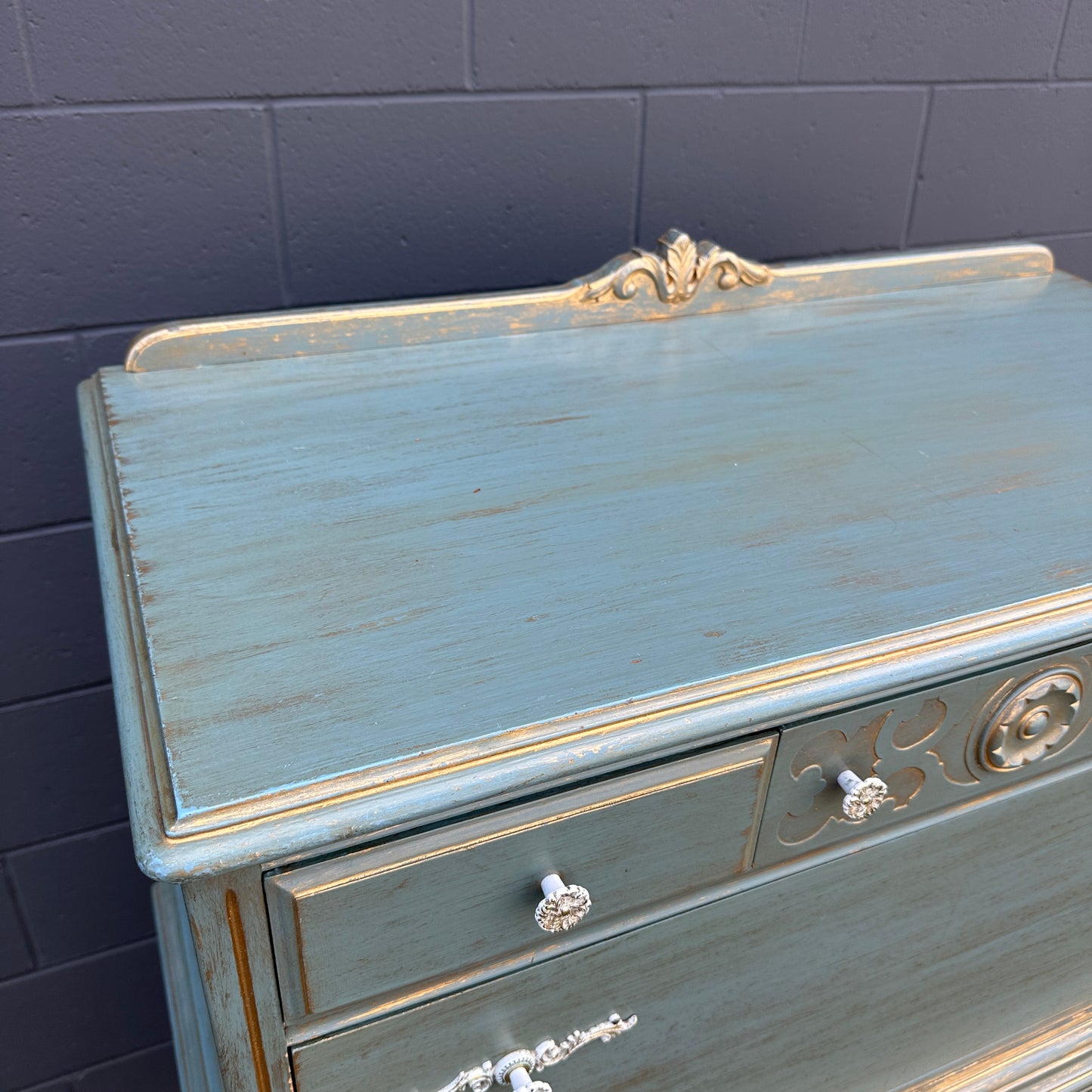 Bell&Co French Provincial Highboy Dresser