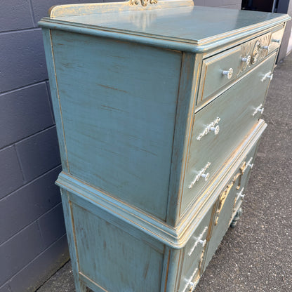 Bell&Co French Provincial Highboy Dresser