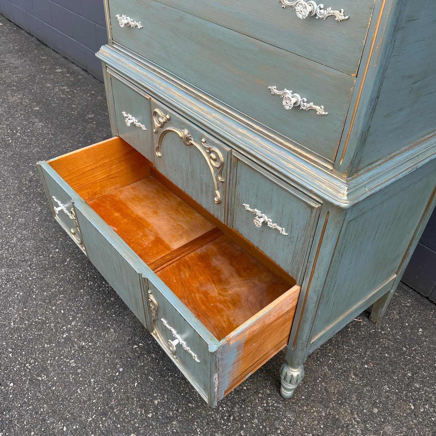 Bell&Co French Provincial Highboy Dresser
