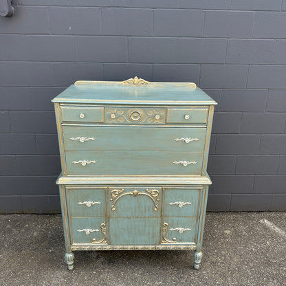 Bell&Co French Provincial Highboy Dresser
