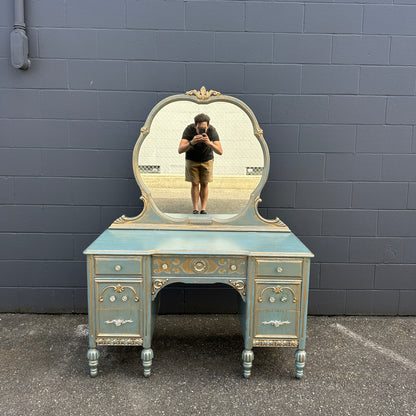 Bell&Co French Provincial Vanity with Mirror