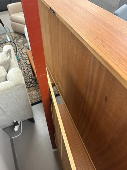 1960s Danish Teak Wall Unit by E. Jakobsen Skive