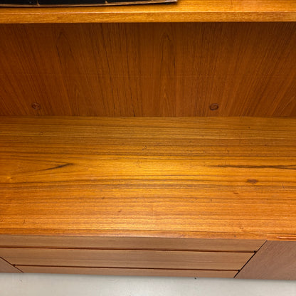 1960s Danish Teak Wall Unit by E. Jakobsen Skive