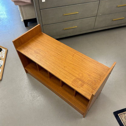 Mid-Century Vinyl Record Media Console