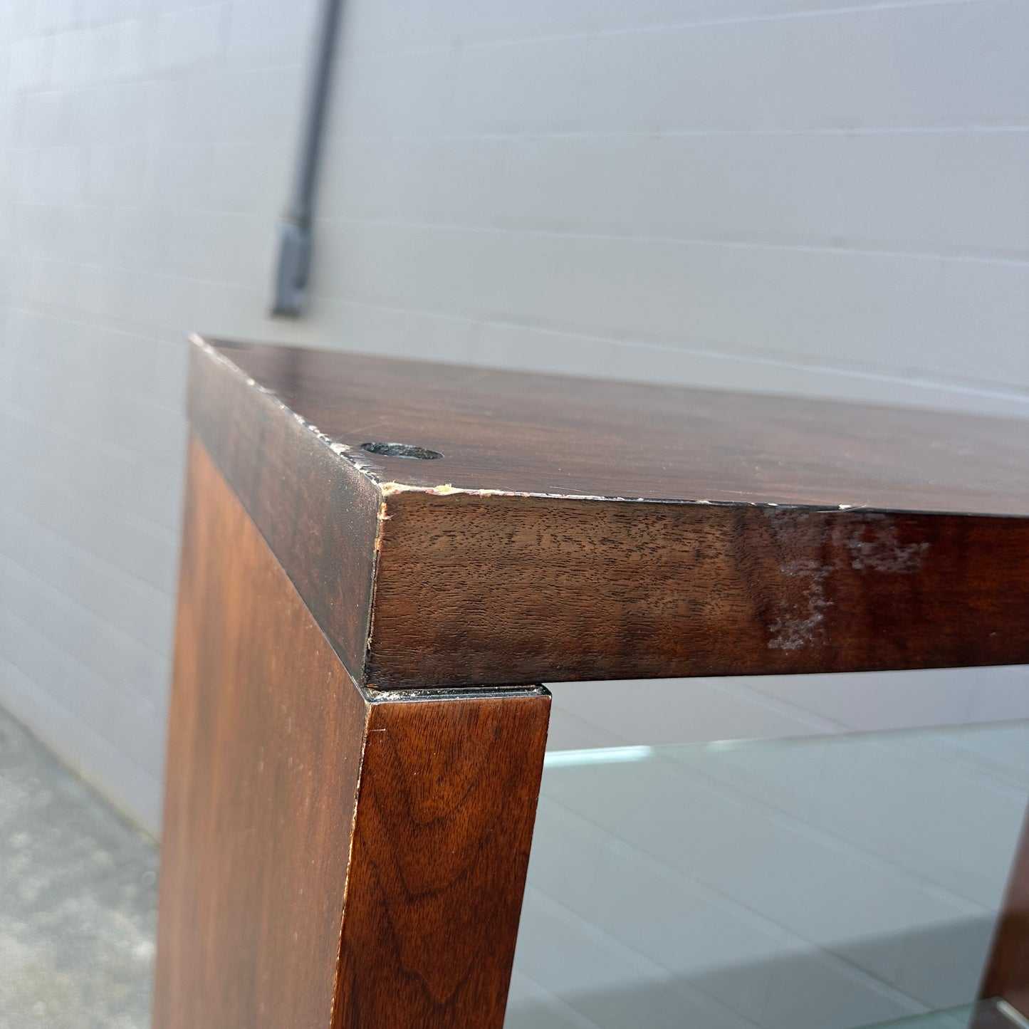 Modern Glass Shelves Bookshelf