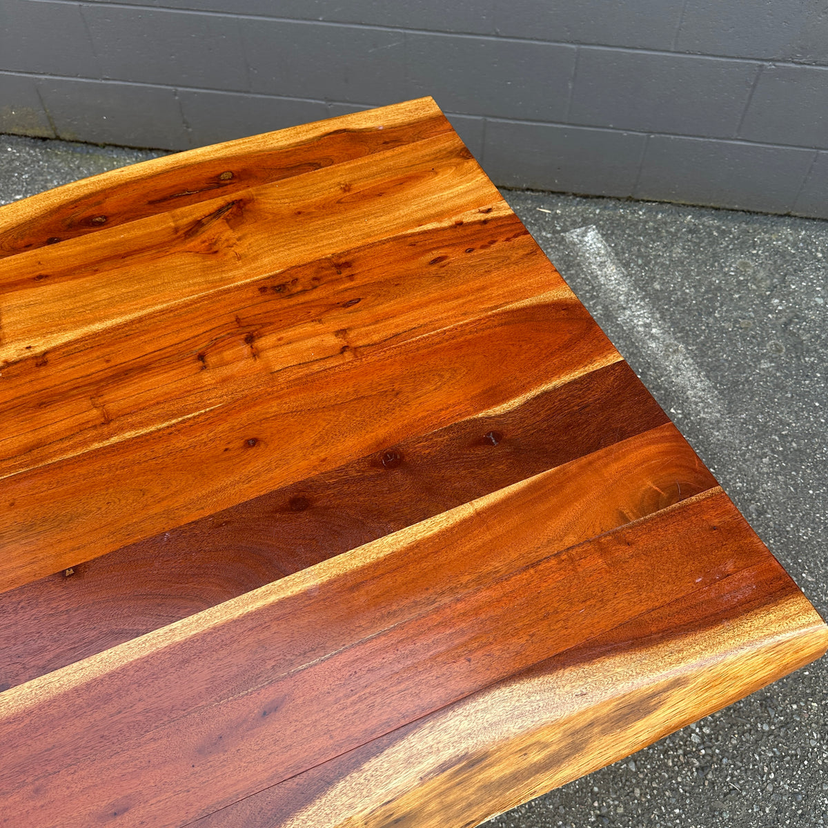 West Elm Cast Trestle Dining Table
