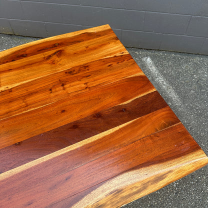 West Elm Cast Trestle Dining Table