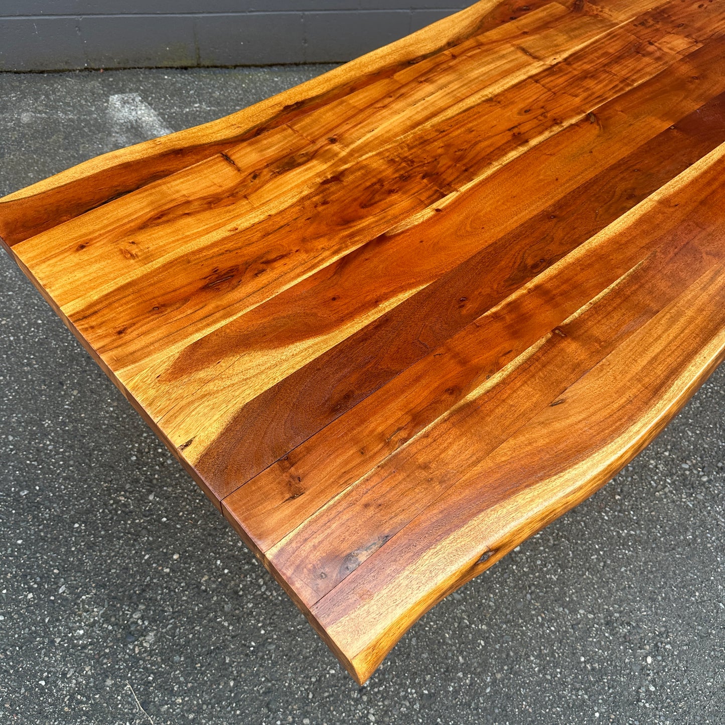 West Elm Cast Trestle Dining Table