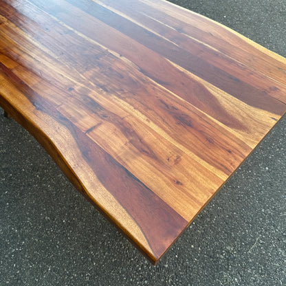 West Elm Cast Trestle Dining Table