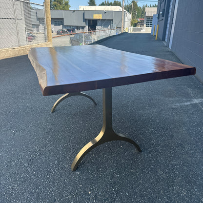 West Elm Cast Trestle Dining Table