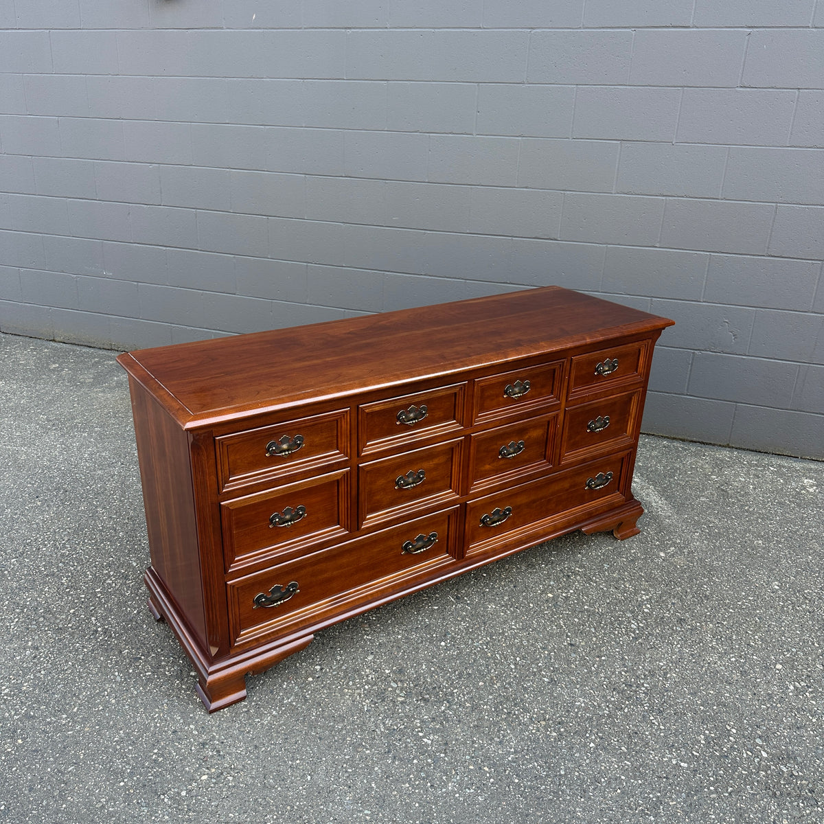 Gibbard Solid Cherry 8 Drawers Dresser