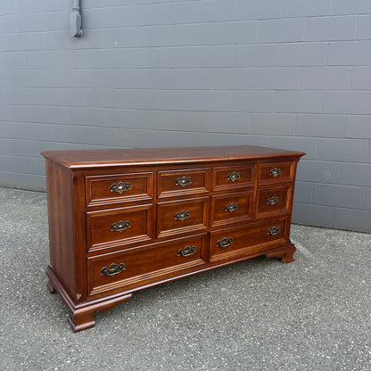 Gibbard Solid Cherry 8 Drawers Dresser