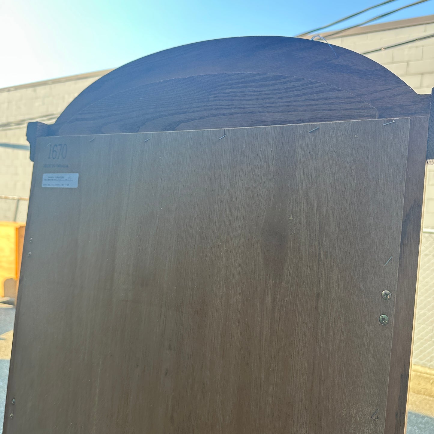 Vintage Buhler Solid Oak Hall Tree