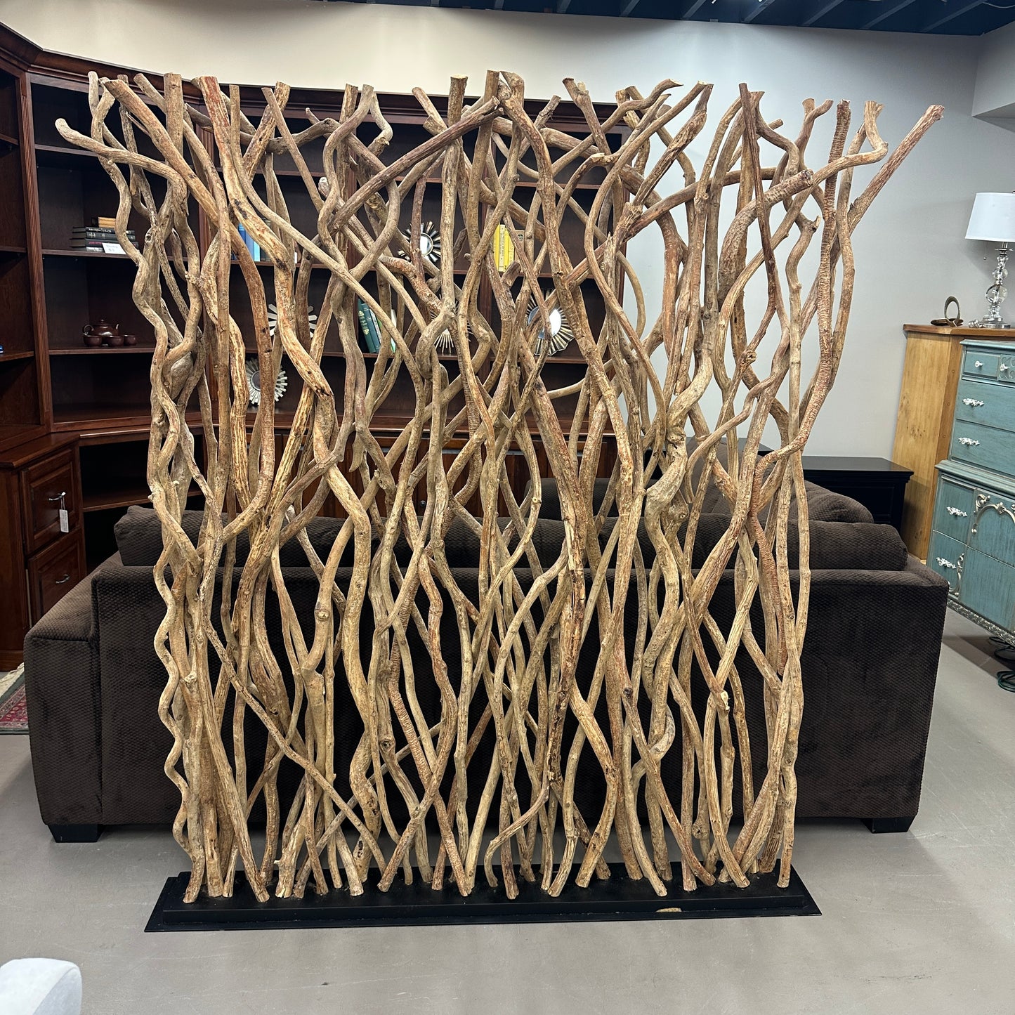 Large Driftwood Branch Room Divider