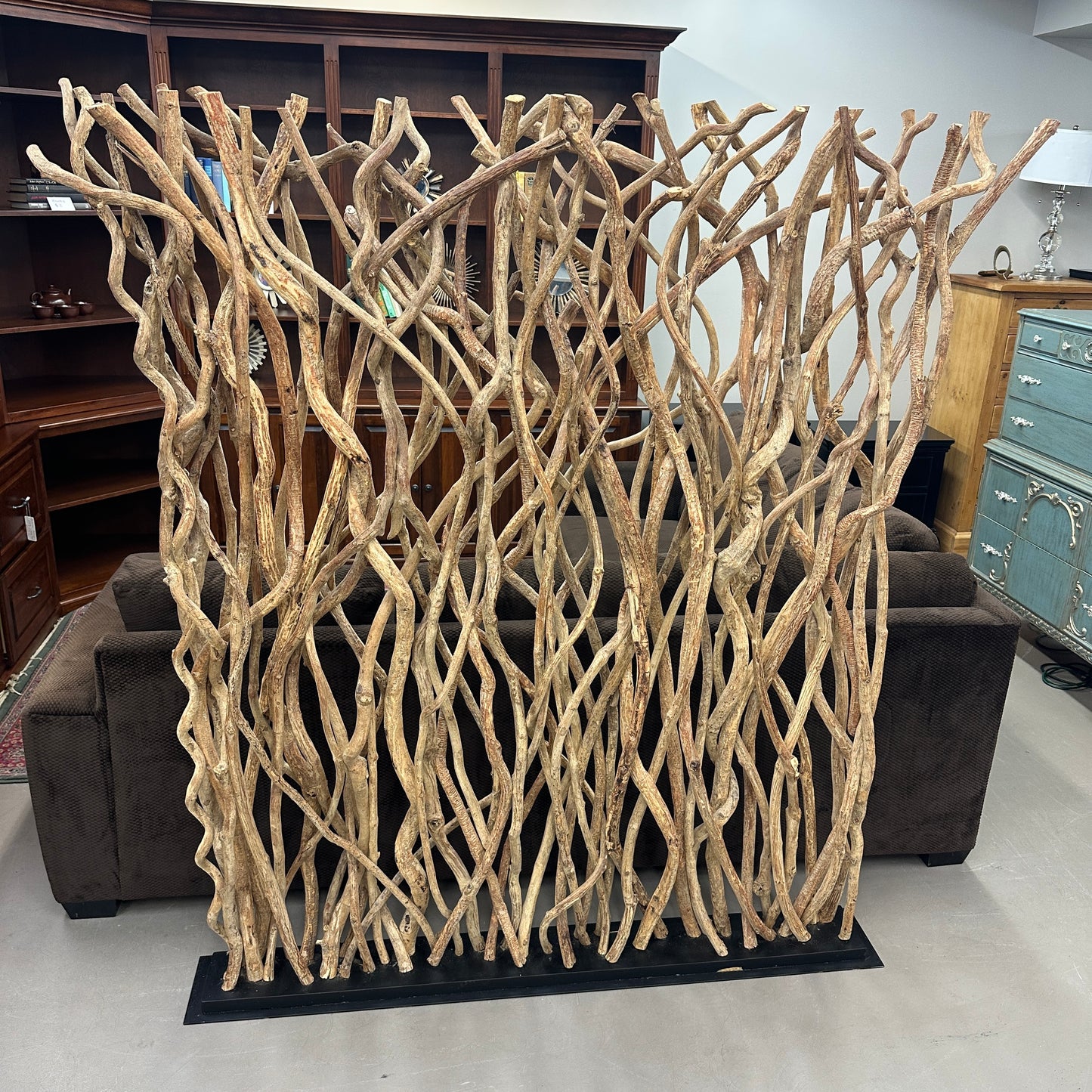 Large Driftwood Branch Room Divider
