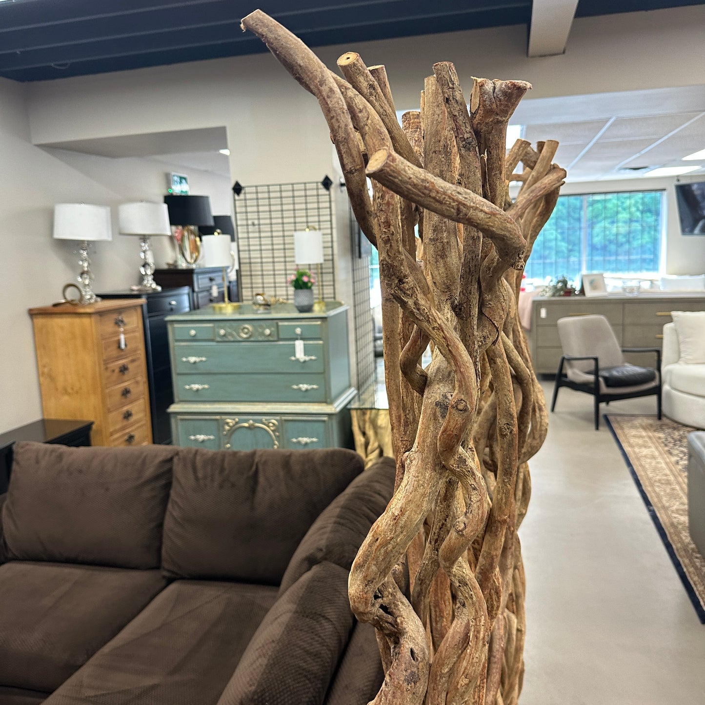 Large Driftwood Branch Room Divider