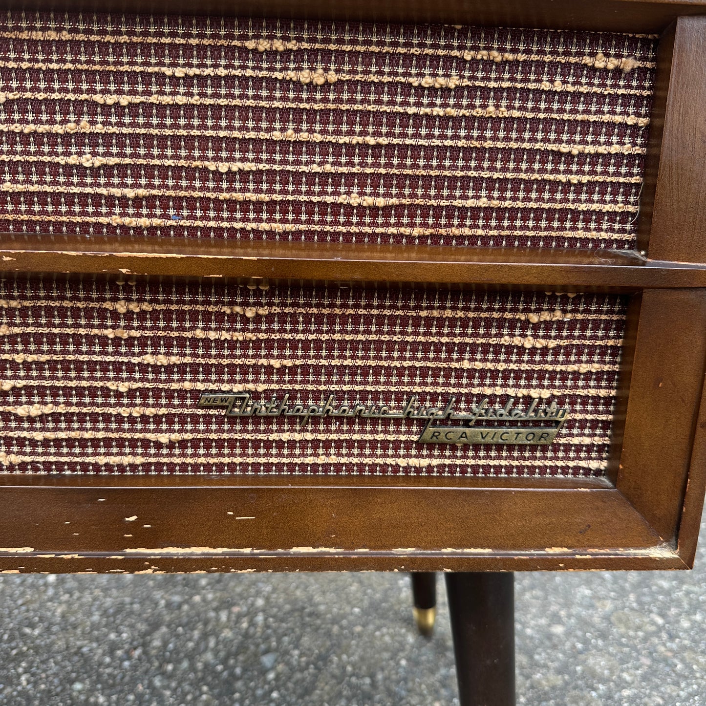 Mid-Century Modern RCA Record Player