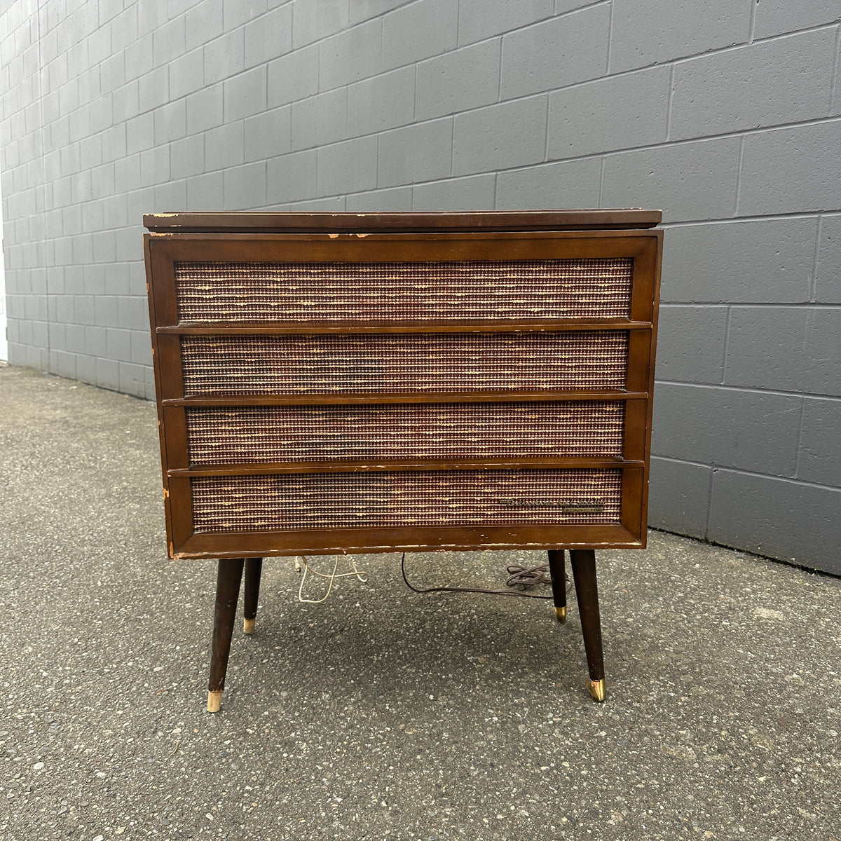 Mid-Century Modern RCA Record Player