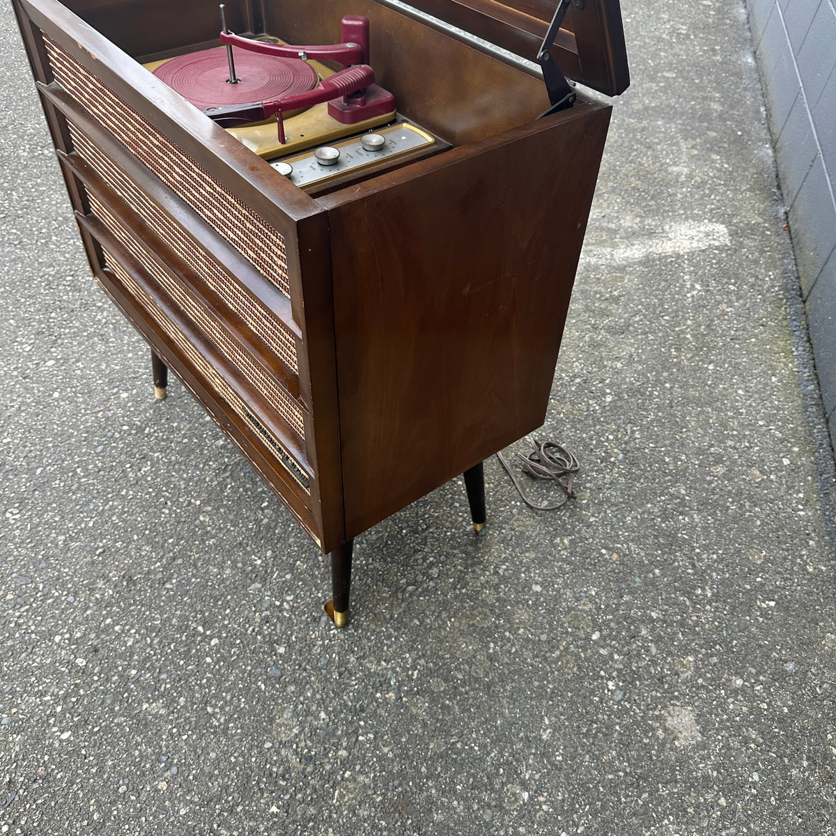 Mid-Century Modern RCA Record Player