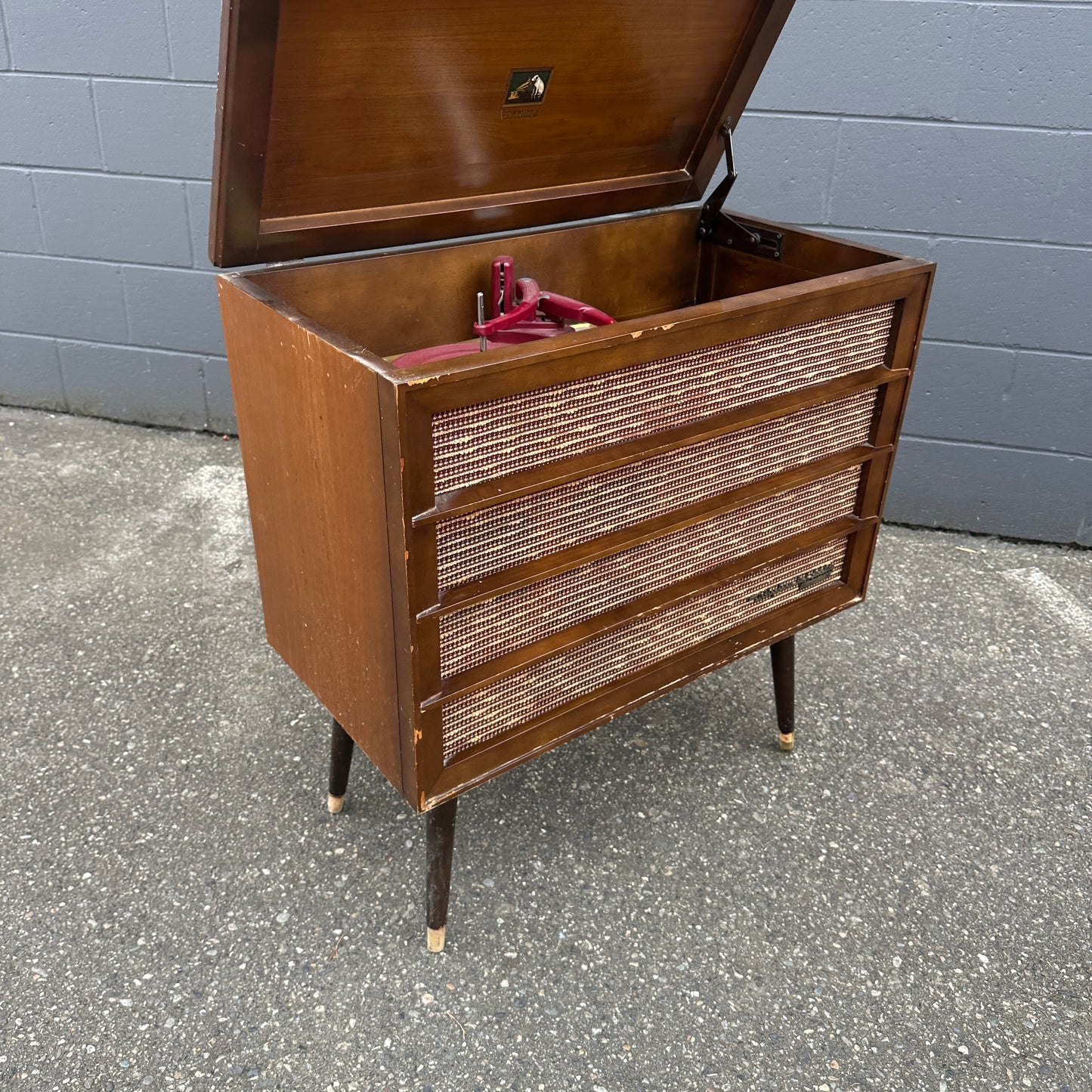 Mid-Century Modern RCA Record Player