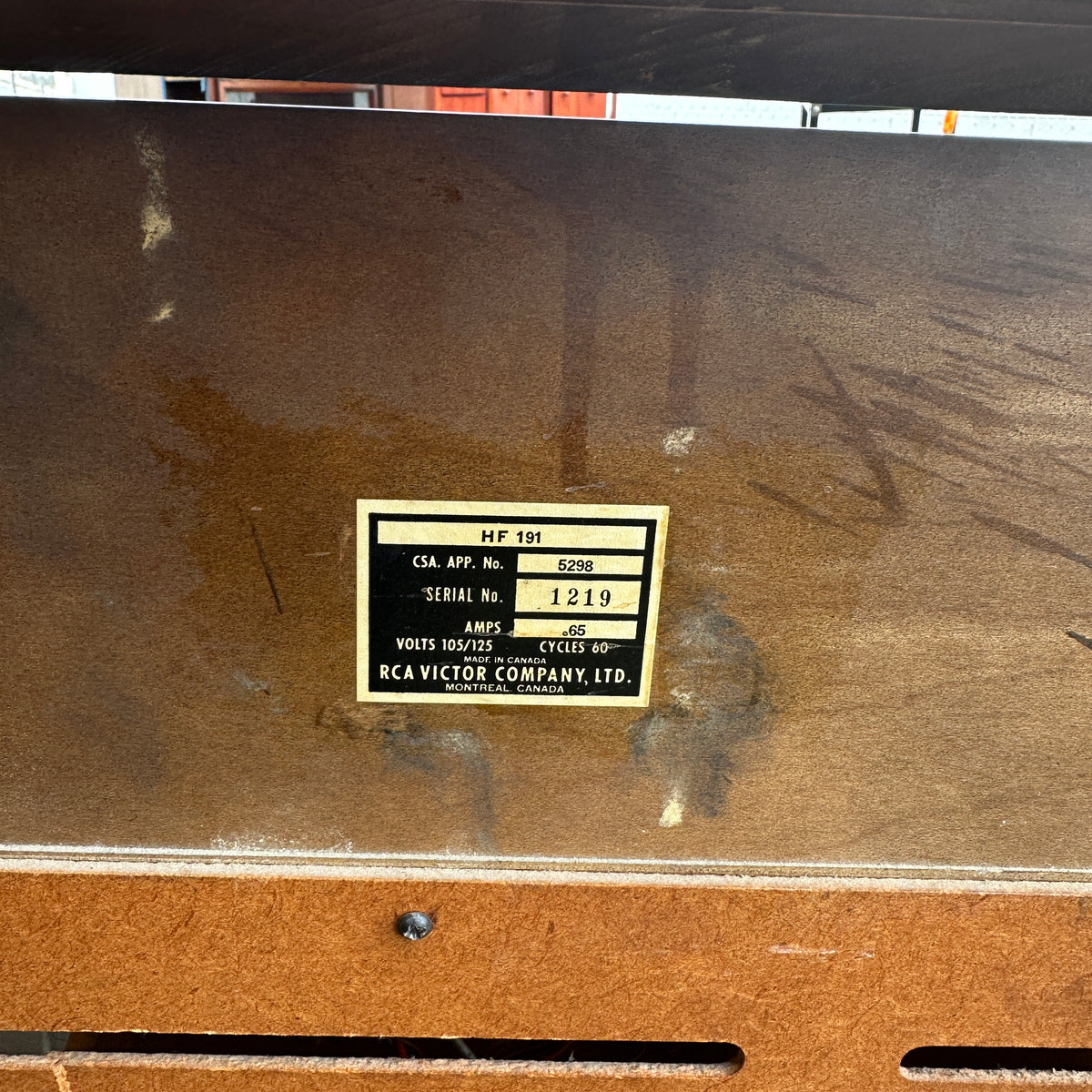 Mid-Century Modern RCA Record Player