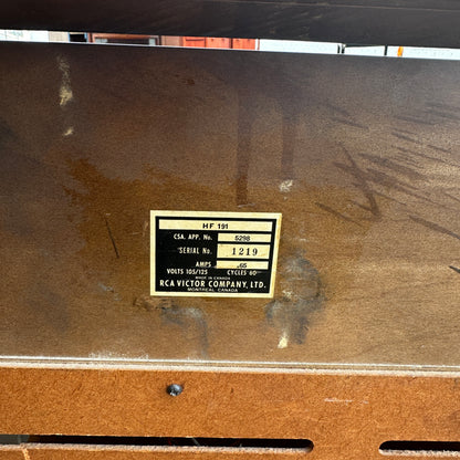 Mid-Century Modern RCA Record Player