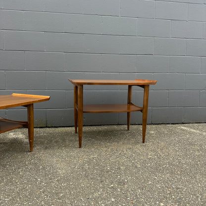 Vintage 1960s Deilcraft Walnut Coffee & End Table