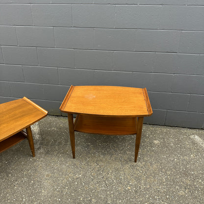 Vintage 1960s Deilcraft Walnut Coffee & End Table